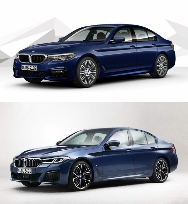 Berita, bmw-5-series-lama-vs-baru: BMW 5 Series Sudah Mau Facelift, Ini Bocorannya!