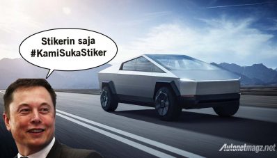 Elon Musk : Mau Tesla Cybertruck Selain Silver? Stikerin Saja Elon Musk : Mau Tesla Cybertruck Selain Silver? Stikerin Saja