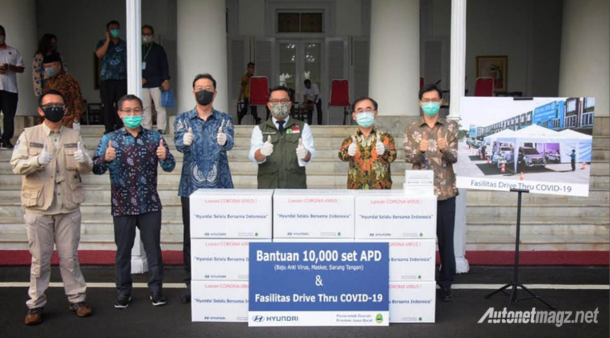 Berita, hyundai indonesia tangani virus covid-19: Hyundai Dukung Pemerintah Wujudkan Drive-Thru Tes Covid-19
