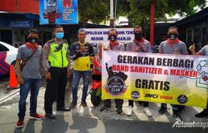 Yamaha Nmax Club Indonesia Bagi Hand Sanitizer Gratis, Dari Aceh Sampai Papua