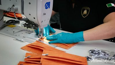 Bantu Lawan Corona, Lamborghini Ikut Produksi Masker Bantu Lawan Corona, Lamborghini Ikut Produksi Masker