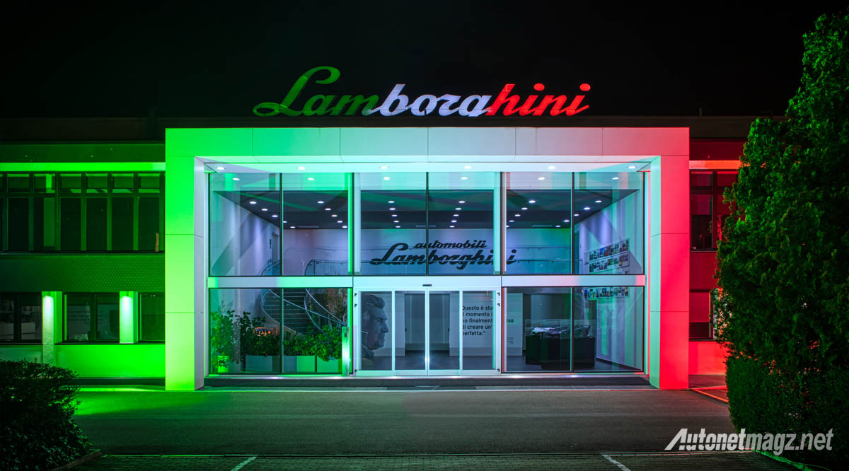 Berita, lamborghini-office: Bantu Lawan Corona, Lamborghini Ikut Produksi Masker