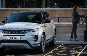 Mesin Hybrid Land Rover : 3 Silinder, 309 PS, 71,4 Km/Liter