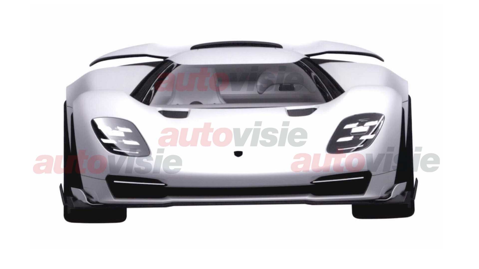 Berita, porsche supercar concept: Sosok Penerus Porsche 918 Bocor, Ujung Tombak Baru?