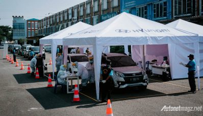 Hyundai Dukung Pemerintah Wujudkan Drive-Thru Tes Covid-19 Hyundai Dukung Pemerintah Wujudkan Drive-Thru Tes Covid-19