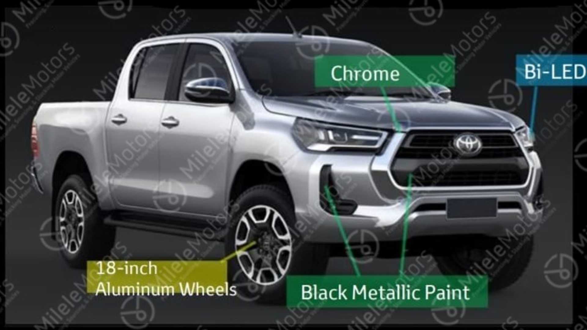 Berita, toyota-hilux-2020-render: Bocoran Toyota Hilux Facelift, Mirip Pickup Truck Amerika!