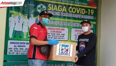 Komunitas Mobil Honda Serentak Beri Bantuan Untuk Perangi COVID-19 Komunitas Mobil Honda Serentak Beri Bantuan Untuk Perangi COVID-19