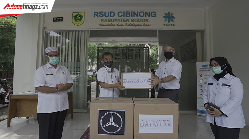 Berita, CSR-Mercedes-Benz-Indonesia: Mercedes-Benz Passenger & Niaga Dukung RSUD Cibinong Dengan Bantuan APD