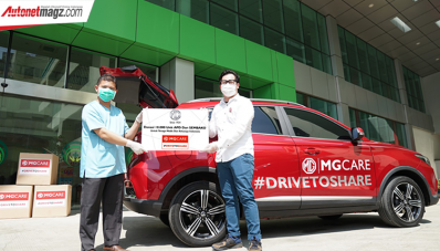 MG Care #DrivetoShare Sumbang 10.000 Unit APD dan Sembako MG Care #DrivetoShare Sumbang 10.000 Unit APD dan Sembako