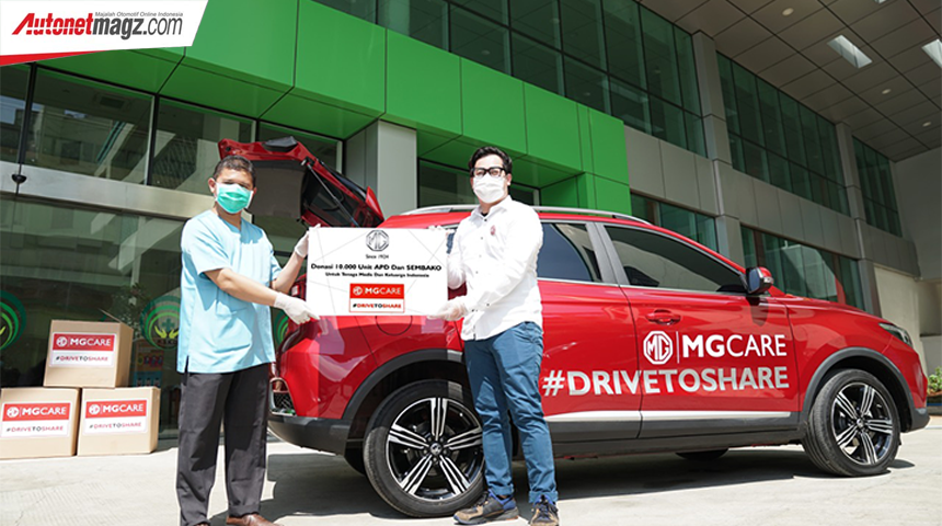 Berita, MG-Care-Drive-to-Share: MG Care #DrivetoShare Sumbang 10.000 Unit APD dan Sembako