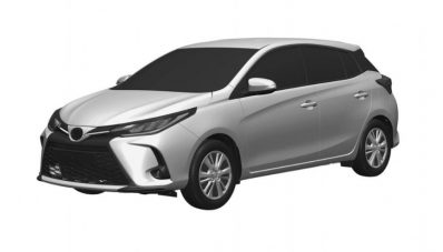 Paten Toyota Yaris Facelift Bocor, Pakai Lampu LED Reflektor Paten Toyota Yaris Facelift Bocor, Pakai Lampu LED Reflektor