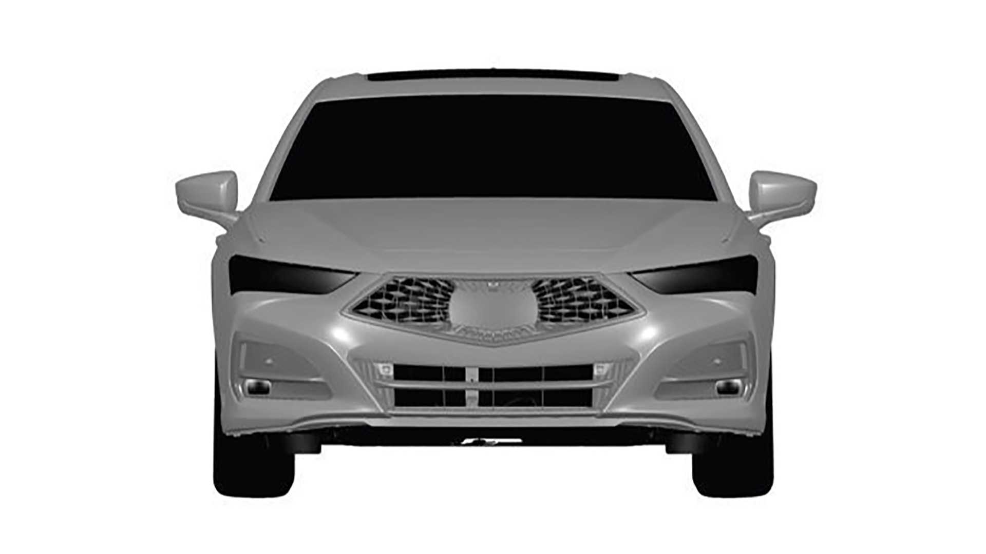 Acura, acura-tlx-2021-patent: Paten Acura TLX 2021 Bocor, Generasi Baru Sedan Mewah Honda