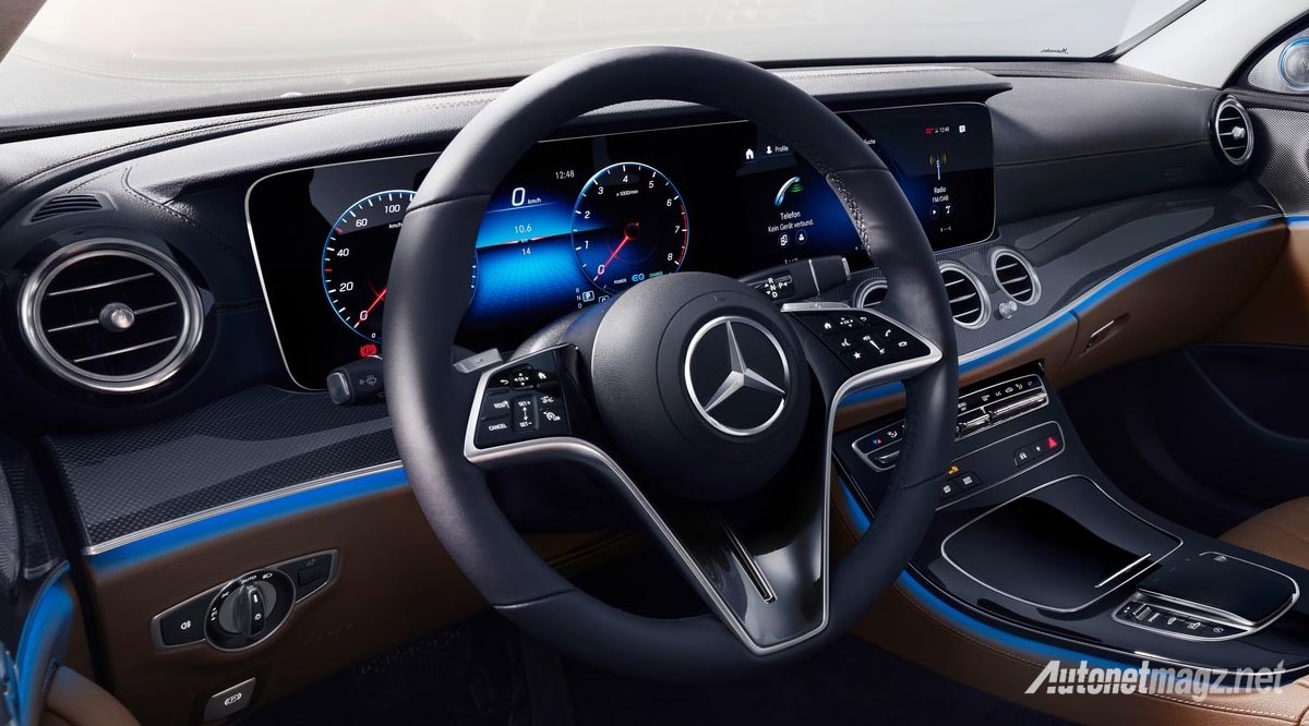 Berita, setir-mercedes-benz-e300-2020: Mercedes-Benz Akan Ubah Tombol Setir Jadi Touchpad