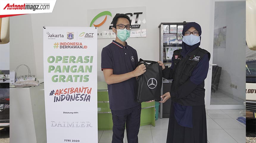Berita, Bantuan DCVI 2020: Daimler Commercial Vehicles Indonesia Bantu Driver Truk Terdampak Pandemi