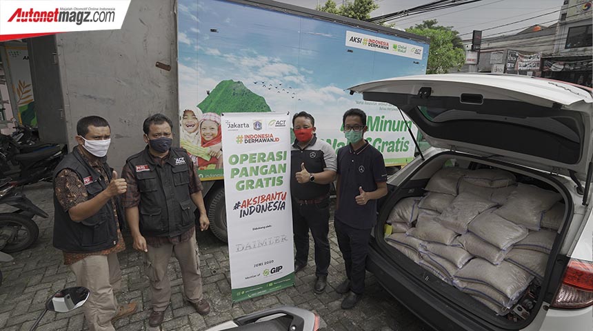 Berita, Bantuan DCVI Indonesia: Daimler Commercial Vehicles Indonesia Bantu Driver Truk Terdampak Pandemi