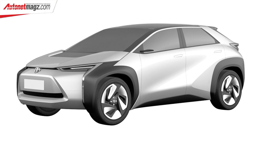 Berita, Paten Crossover Listrik Toyota 2020: Paten Calon SUV Toyota Bocor, Crossover Listrik!