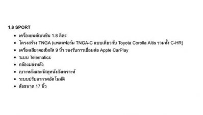 Bocoran Spesifikasi Toyota Corolla Cross : 4 Trim, Ada Mesin Hybrid & Dapat TSS