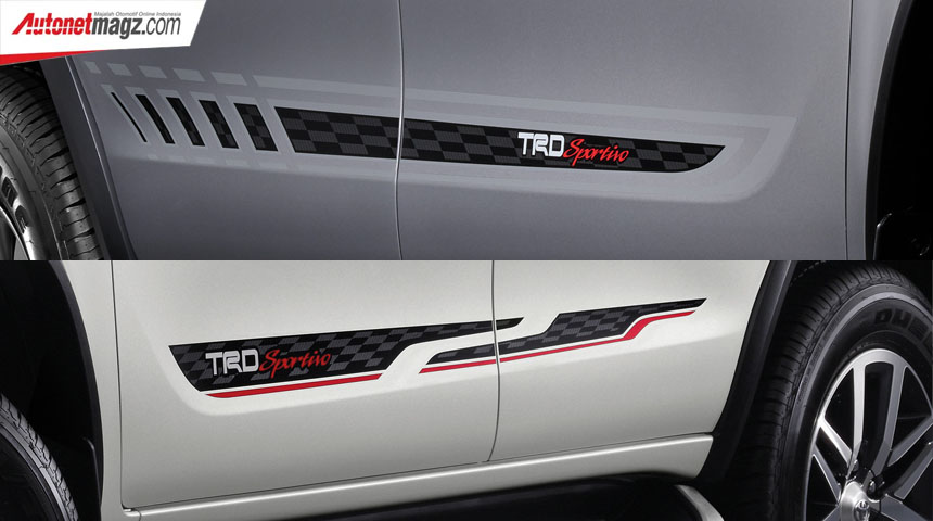 Berita, Sticker TRD Toyota Fortuner Facelift: Set Variasi Resmi New Fortuner, Berubah Jadi TRD Sportivo!