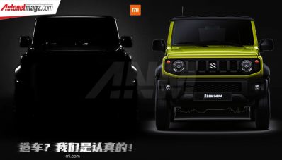 Teaser Mobil Muncul di Akun Resmi Xiaomi, Kok Mirip Jimny? Teaser Mobil Muncul di Akun Resmi Xiaomi, Kok Mirip Jimny?