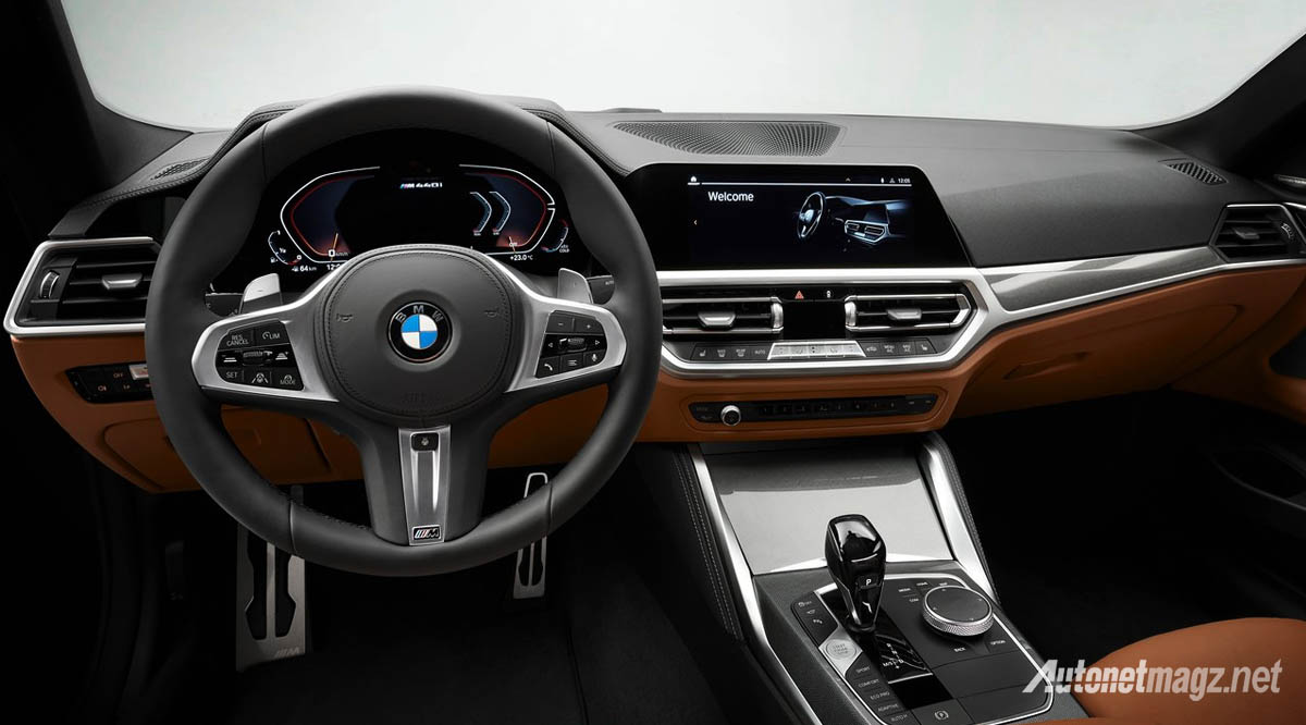 Berita, bmw-430i-interior: BMW 4-Series 2021 Meluncur : Iya, Grilnya Besar Ya