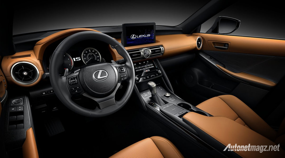Berita, lexus-is300-2021-interior: Lexus IS 2021, Kulit Baru dengan Jeroan Lama