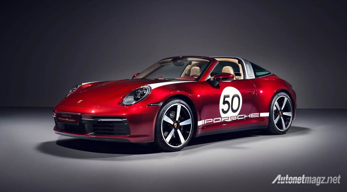 Berita, porsche 911 targa 4s heritage design edition 2020: Porsche 911 Targa 4S Heritage Design Edition Hanya 992 Unit Saja!