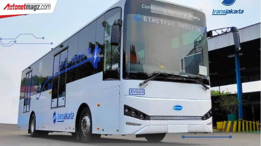 Berita, Bus Listrik: Transjakarta Bertenaga Listrik Mulai Diuji Coba
