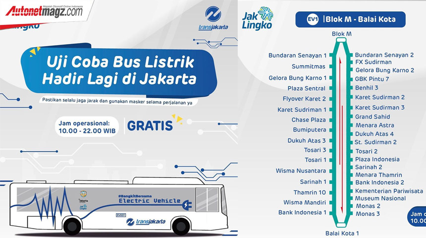 Berita, Bus listrik transjakarta: Transjakarta Bertenaga Listrik Mulai Diuji Coba