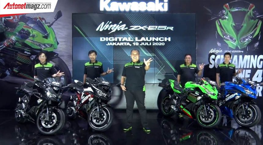 Kawasaki ZX-25R Dirilis di Indonesia, Tembus 112 Juta! Kawasaki ZX-25R Dirilis di Indonesia, Tembus 112 Juta!