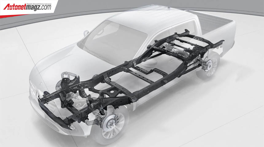 Berita, Rangka Mercedes-Benz X-Class: Nissan Navara Terbaru Akan Gunakan Rangka Modifikasi Mercedes-Benz!