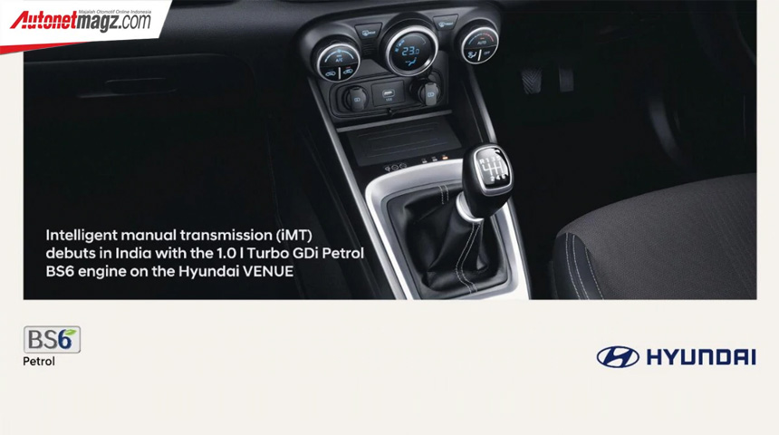 Berita, Transmisi iMT Hyundai: Hyundai Venue Pakai Transmisi Manual Mirip Confero ACT