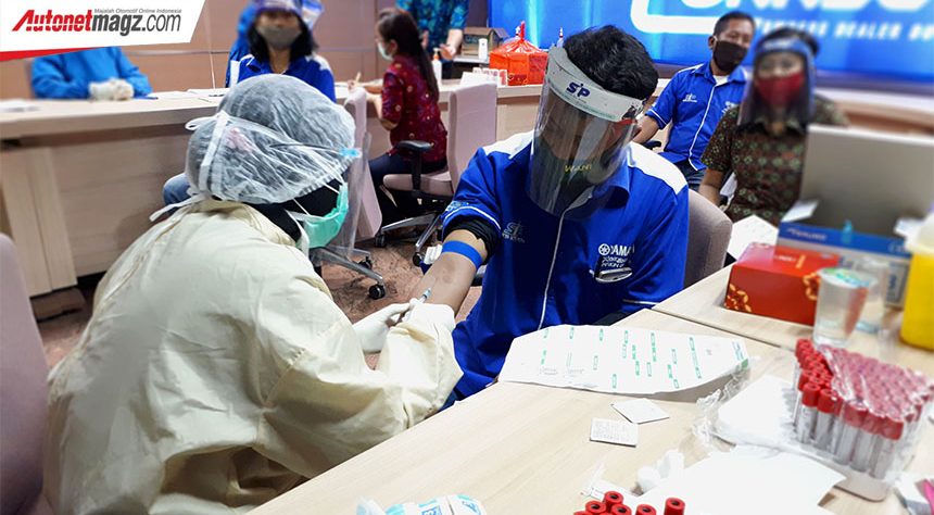 Pastikan Bebas COVID-19, Yamaha Jatim Gelar Rapid Test Internal Pastikan Bebas COVID-19, Yamaha Jatim Gelar Rapid Test Internal