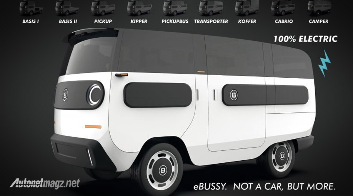 Berita, sasis-modular-ebussy: eBussy, Mobil Listrik Imut Bisa Jadi Apa Saja!
