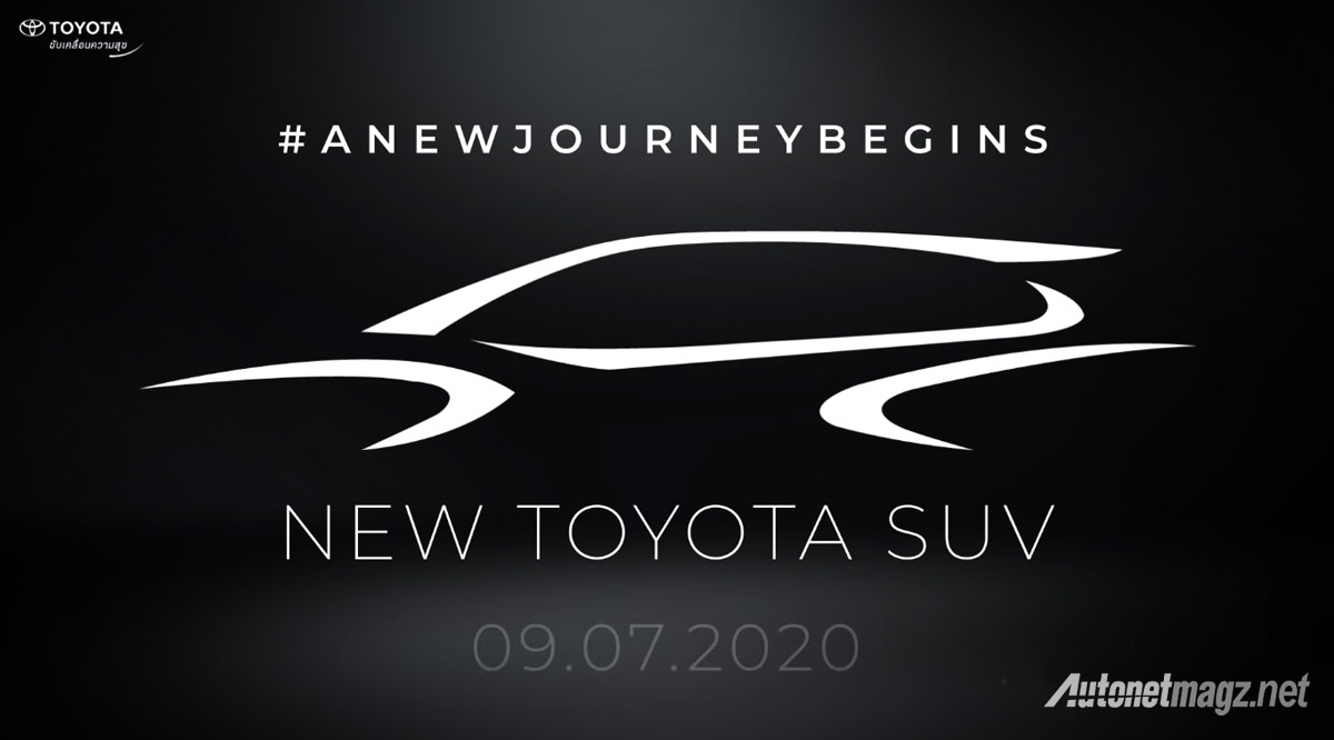 Berita, toyota corolla cross teaser: SUV Toyota Baru Rilis 9 Juli di Thailand, Corolla Cross?