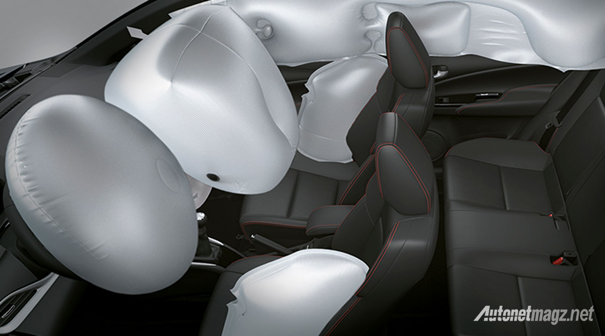 Berita, toyota-vios-facelift-2020-airbags: Toyota Vios Facelift Ogah Pakai Muka Joker!