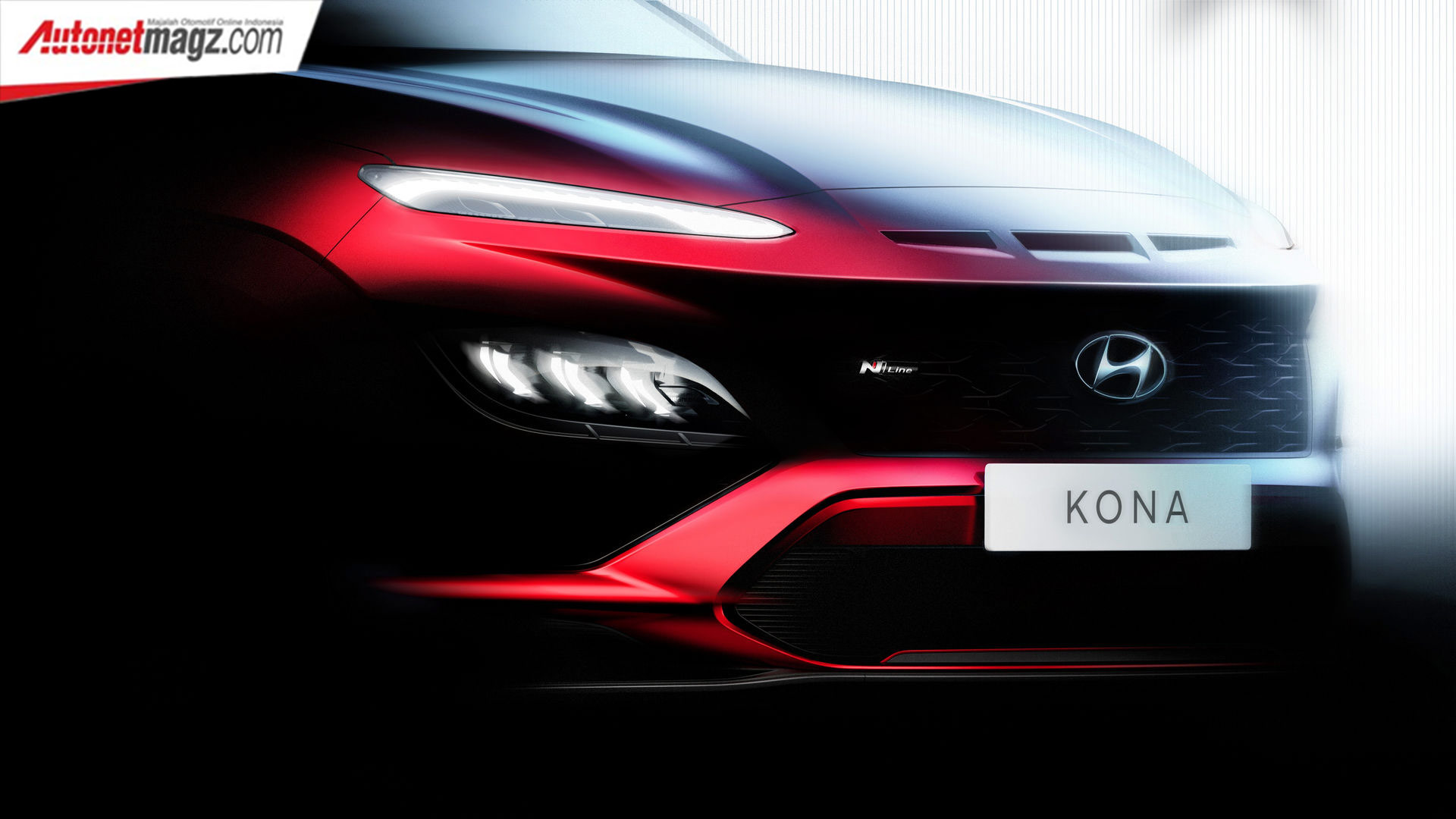 Berita, Hyundai-Kona-Facelift-3: Hyundai Sebar Teaser New Kona & Kona N-Line, Makin Gahar!