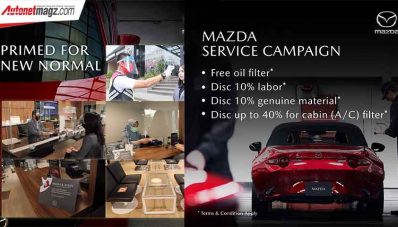 Mazda Service Campaign 2020 : Temani Konsumen Selama Pandemi Mazda Service Campaign 2020 : Temani Konsumen Selama Pandemi