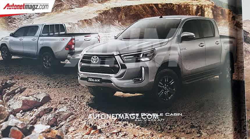 Berita, New Toyota Hilux 2021: Bocoran Spesifikasi & Harga New Toyota Hilux : Berubah Sedikit, Tanpa TSS