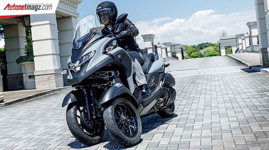 Berita, New Yamaha Tricity 300: New Yamaha Tricity 300 : Dapat Standing Assist & Frame Baru!