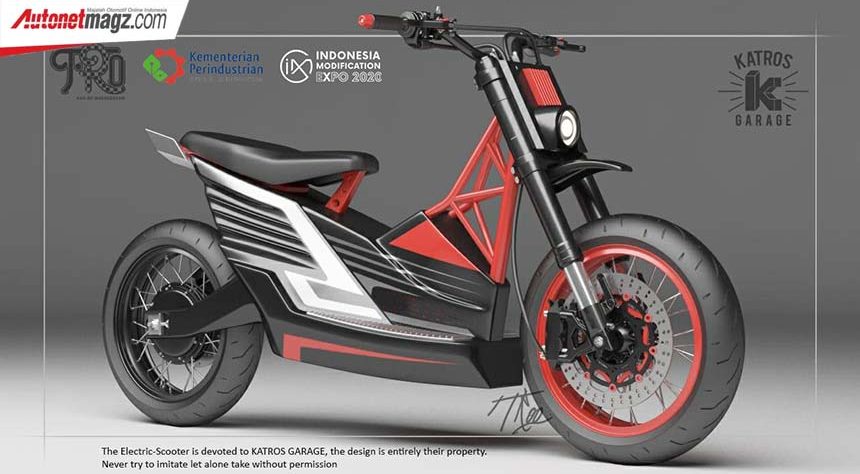 Kemenperin Dukung Konversi Skutik jadi Motor Listrik Kemenperin Dukung Konversi Skutik jadi Motor Listrik