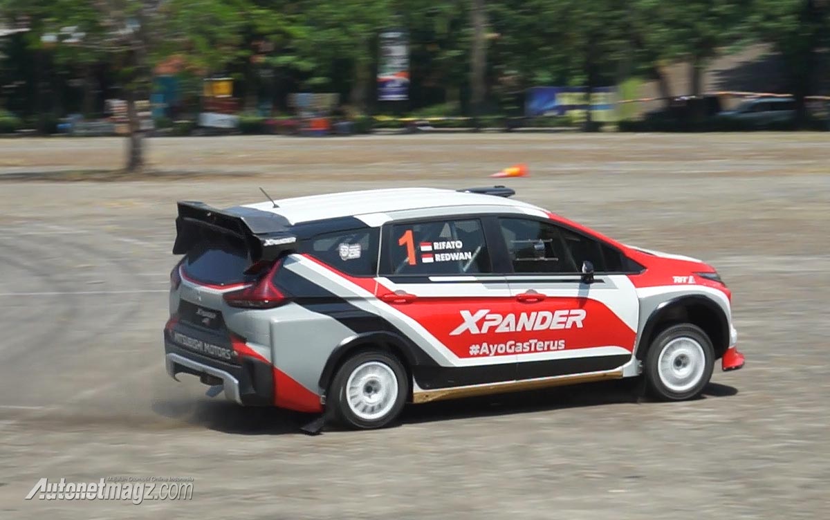 Berita, Xpander-AP4-test-balap-rally-Rifat-Sungkar: Sensasi Gaspol Xpander AP4 di Sentul : Anjay!