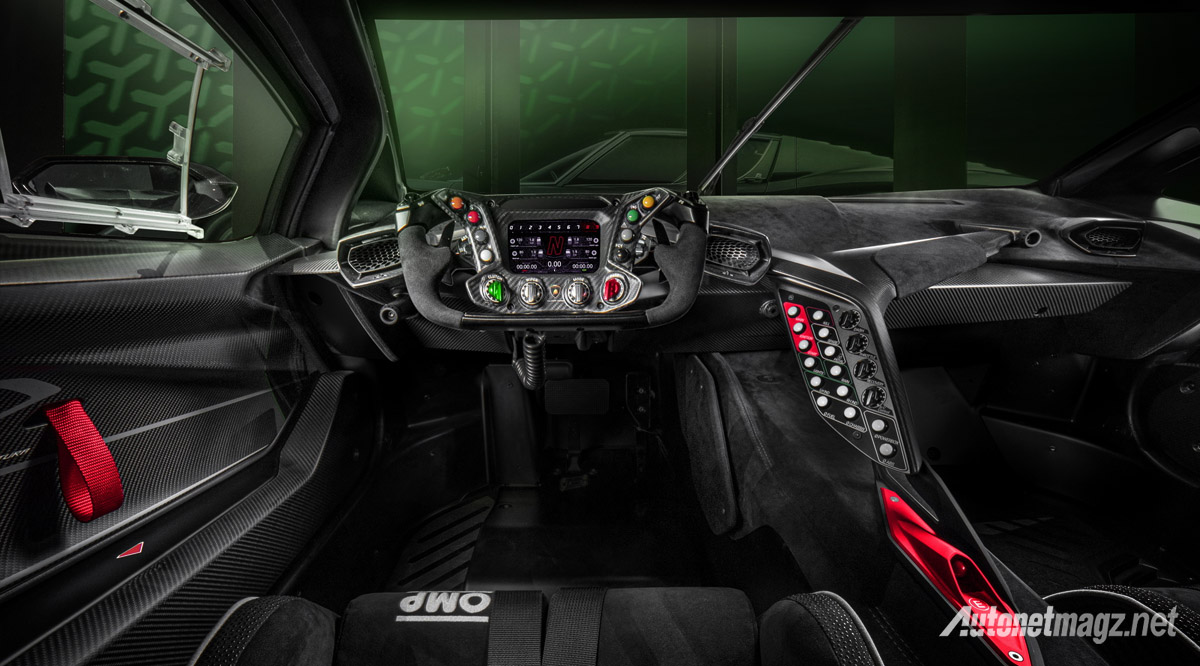 Berita, lamborghini-essenza-scv12-2020-interior: Lamborghini Essenza SCV12, Jeritan Perpisahan Mesin Khas Lamborghini