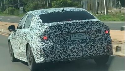 Honda Civic Turbo Generasi Baru Berkeliaran di Thailand! Honda Civic Turbo Generasi Baru Berkeliaran di Thailand!