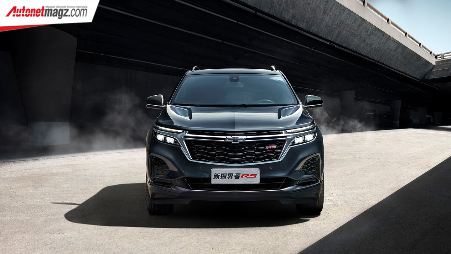 Berita, Chevrolet-Equinox-2021-Front: Chevrolet Equinox Facelift China : Garansi 8 Tahun!
