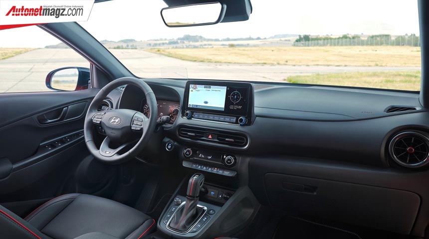 Berita, Interior Hyundai Kona Facelift: Hyundai Kona Facelift : Jadi Lebih Modern & Canggih!