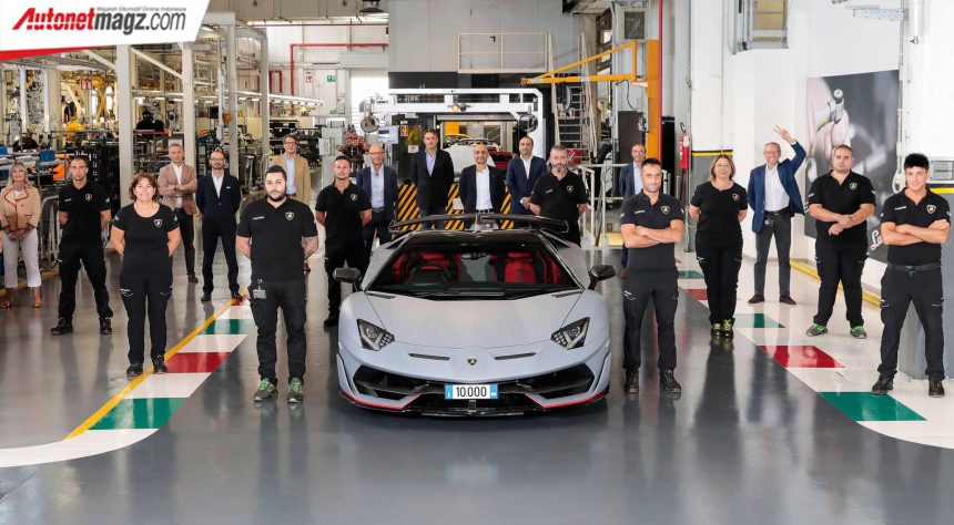 Lamborghini Berhasil Menjual 10.000 Unit Aventador Lamborghini Berhasil Menjual 10.000 Unit Aventador
