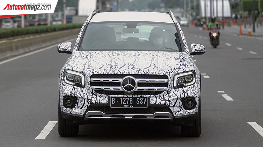 Berita, Spyshot Mercedes-Benz GLB: Mercedes-Benz GLB Diuji Jalan di Indonesia, Segera Rilis!