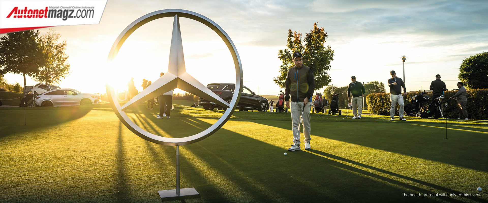 Berita, Swing-and-Drive-Mercedes-Benz: Mercedes-Benz Swing & Drive : Main Golf Sambil Coba Mobil