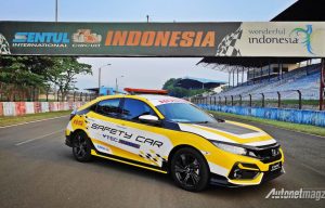 Duet Honda Civic Turbo Jadi Safety Car ISSOM 2020