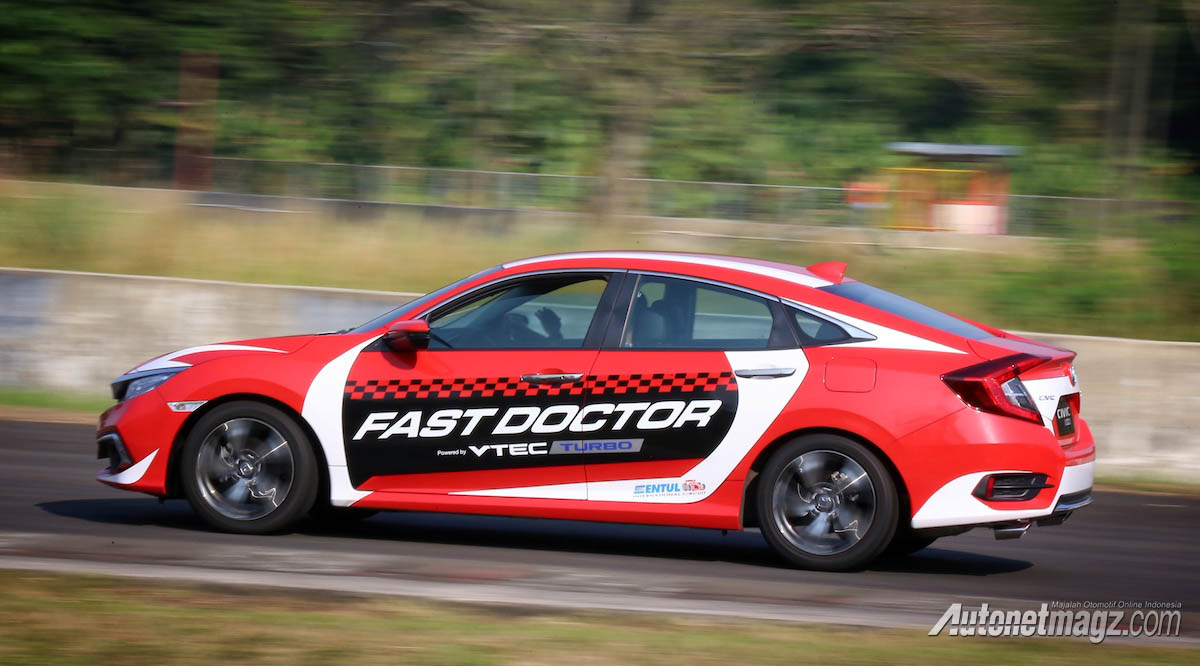 Berita, honda-civic-turbo-sentul-fast-doctor: Duet Honda Civic Turbo Jadi Safety Car ISSOM 2020